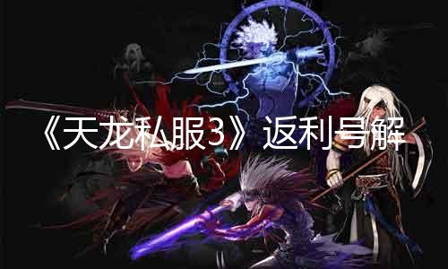 《天龙私服3》返利号解析：玩家必读！